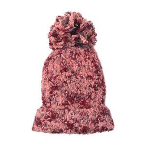 Melrose and Market Pink Cozy Melange Knit Beanie